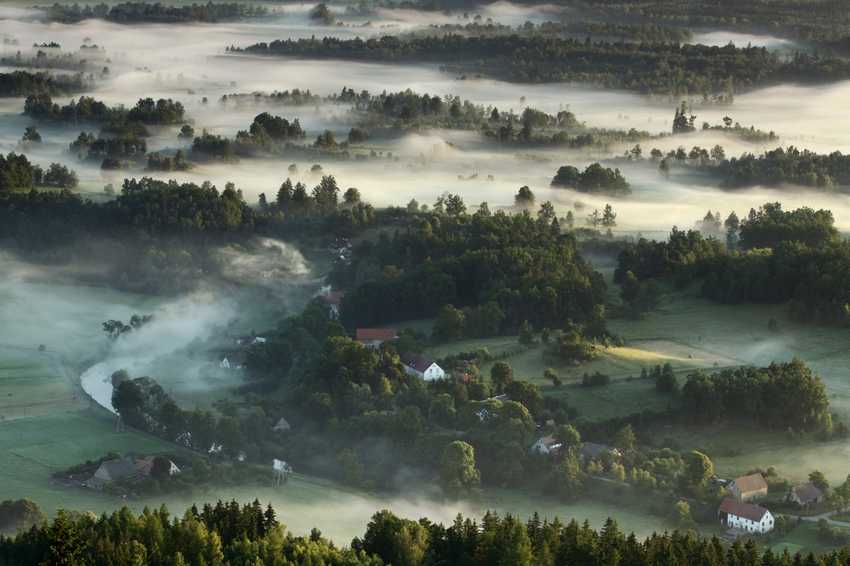 Poranek nad Bobrem...