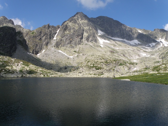 Widok na Ľadový štít