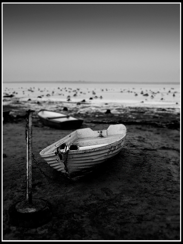 Lost Boat BW