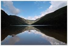 glendalough, wicklow, irlandia