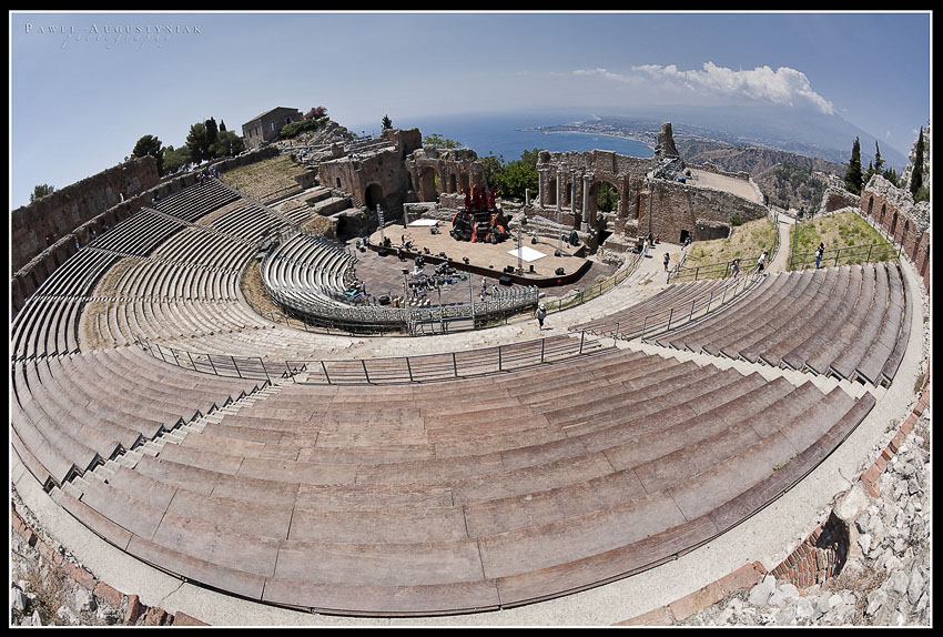 Greek Theater - Taormina Italy