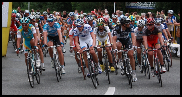 3 etap 67 Tour de Pologne czoło peletonu