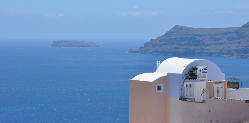 blue nature of greece