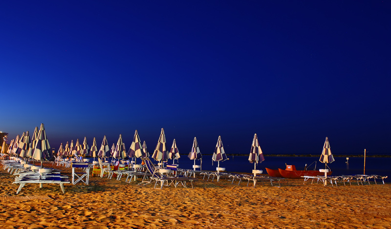 Wieczór na plaży