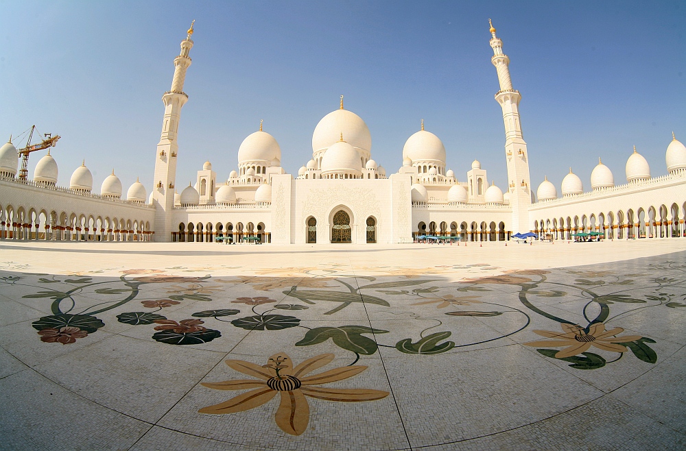 Meczet w Abu Dhabi szejka Zayeda