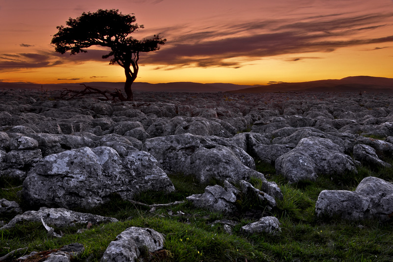 Limestone rocks - Yorkshire Dales UK