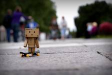 Danbo na deskorolce