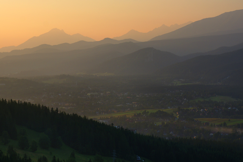 Zakopane o świcie