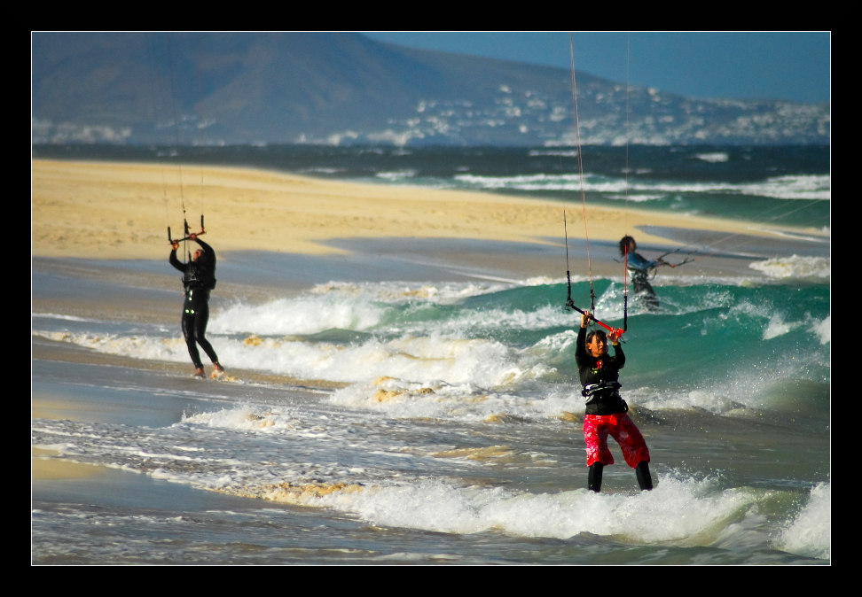 Kitesurfersi