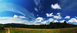 #005 panorama bieszczady