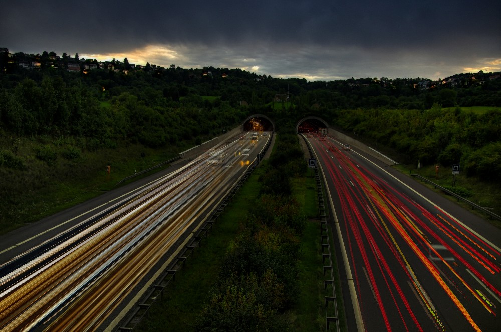 highway twilight