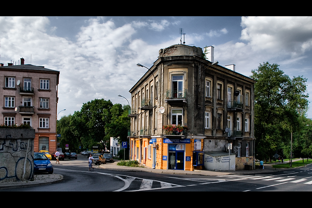 Lublin - Skrzyżowanie Wodopojnej, Szewskiej, Staszica i Świętoduskiej