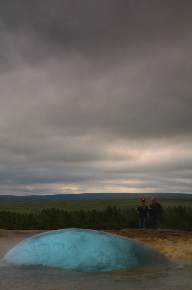 swiadkowie (Geysir - Islandia)