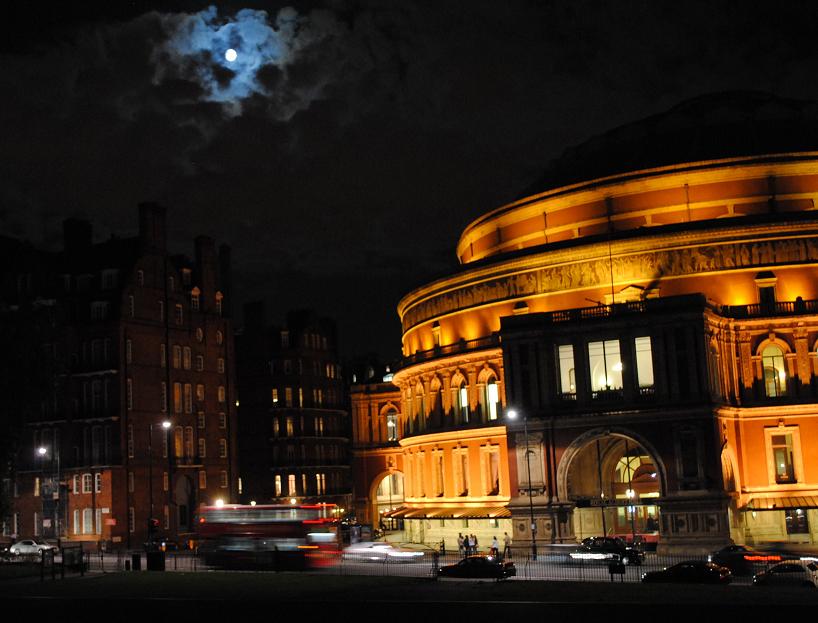 Royal Albert Hall nocą