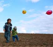 Balony jak bociany już odleciały:)