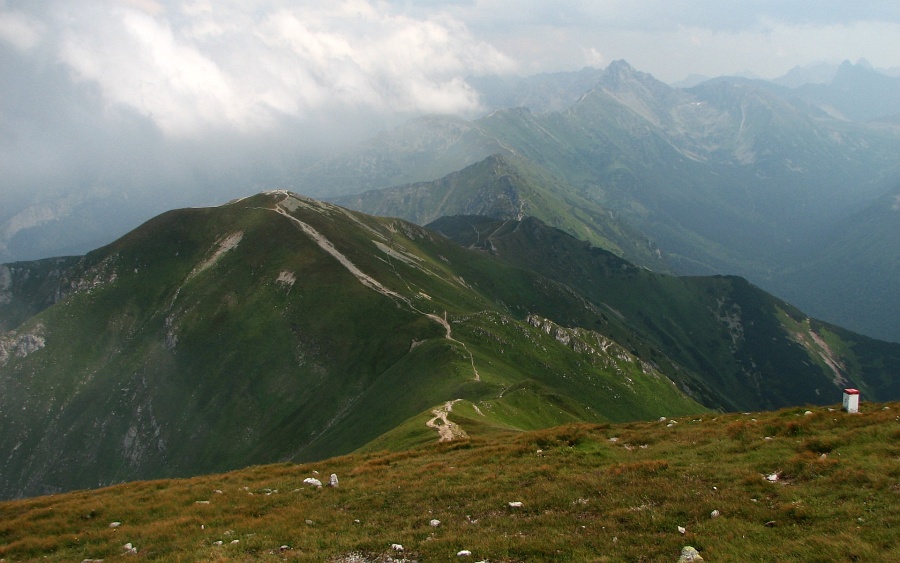 Widok z Małołączniaka