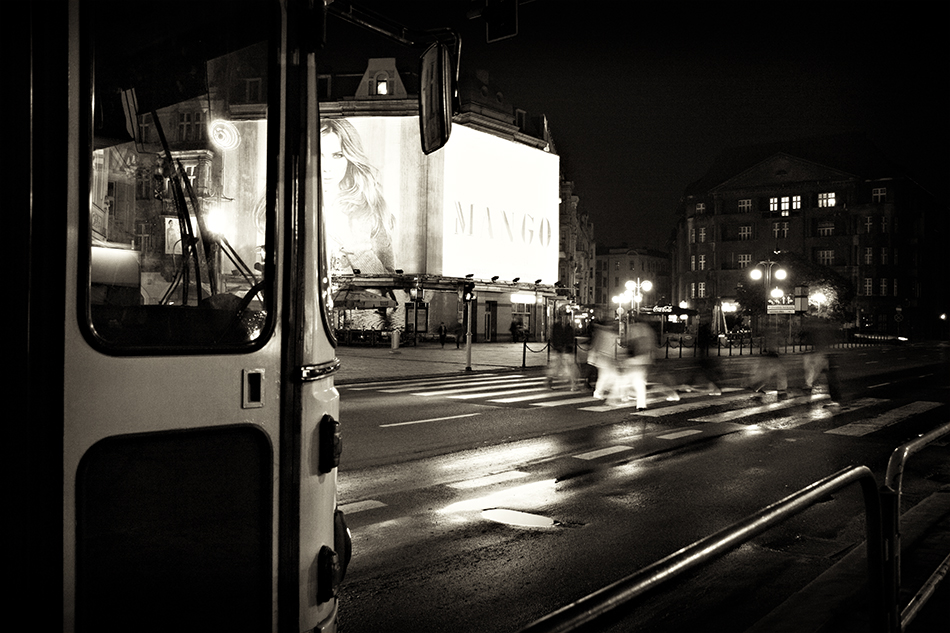 Katowice by night