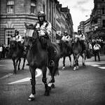 Manifestacja English Defence League Bradford UK 28.08.2010