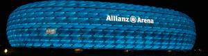 Allianz Arena by night