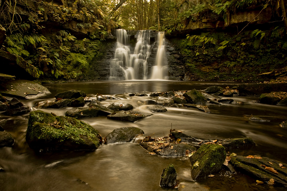 Goitstock Falls Yorkshire UK - Jesień 2010