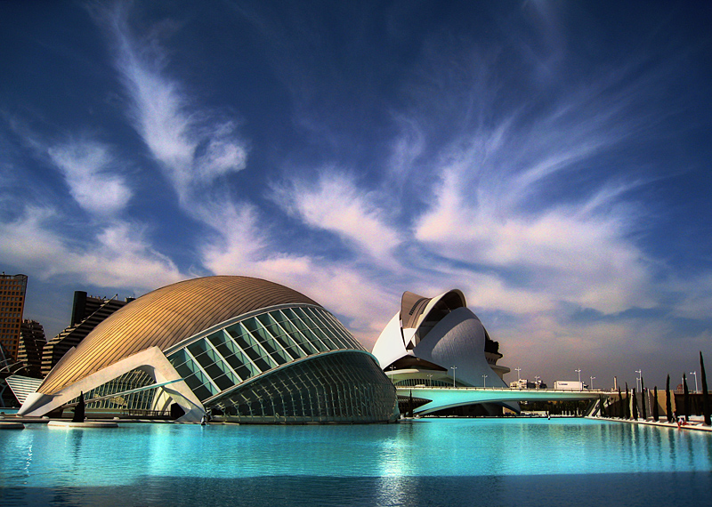 The City of Arts and Sciences Valencia