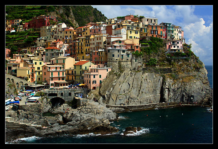 Manarola. Italia , Liguria Levante , Cinque terre.