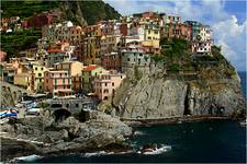 Manarola. Italia , Liguria Levante , Cinque terre.