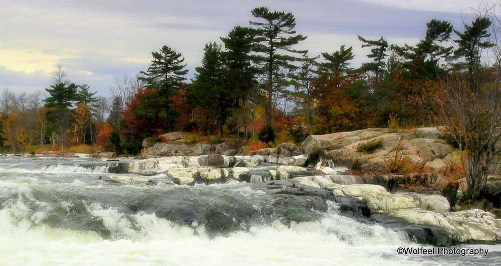 Burleigh Falls - landszafcik