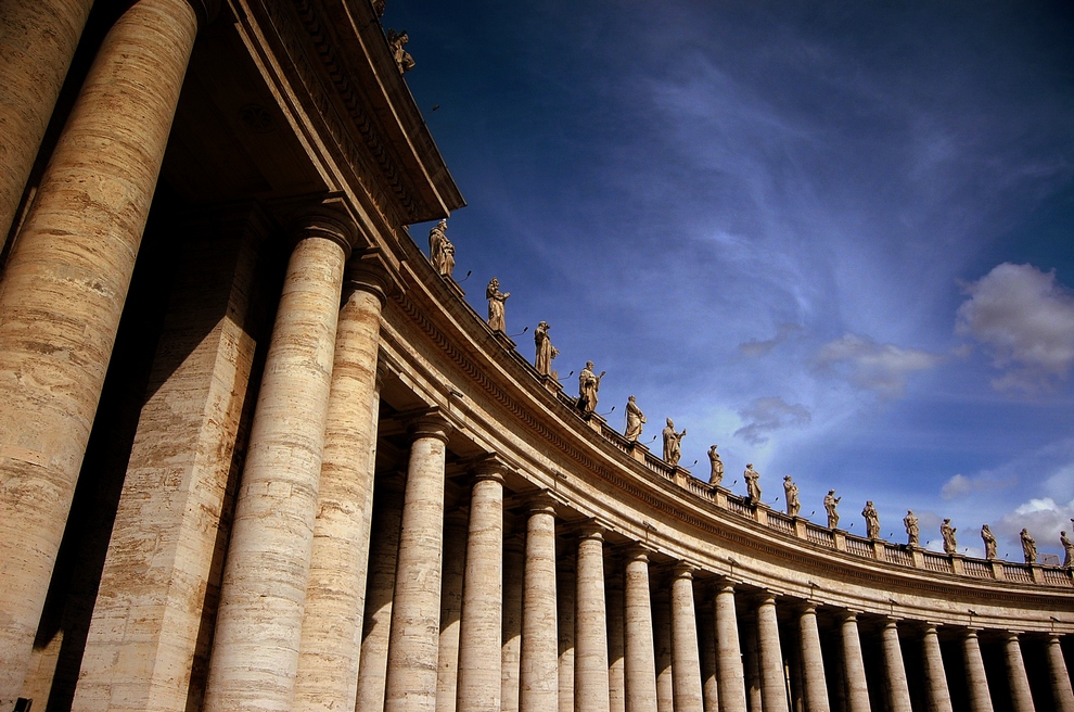 St Peter\'s Square.Rome