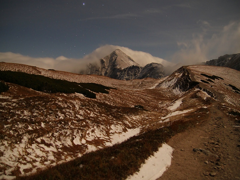 Tatry nocą...