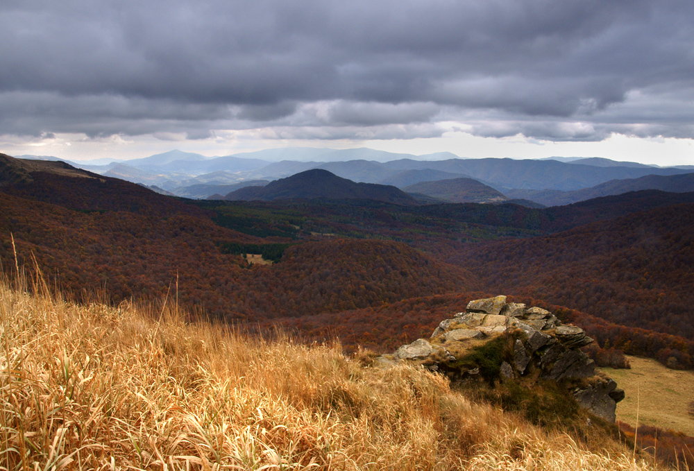 Bieszczady pod chmurką...