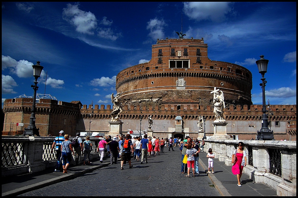 TURYSTYKA... Castel Sant\\\\\\\'Angelo...Roma