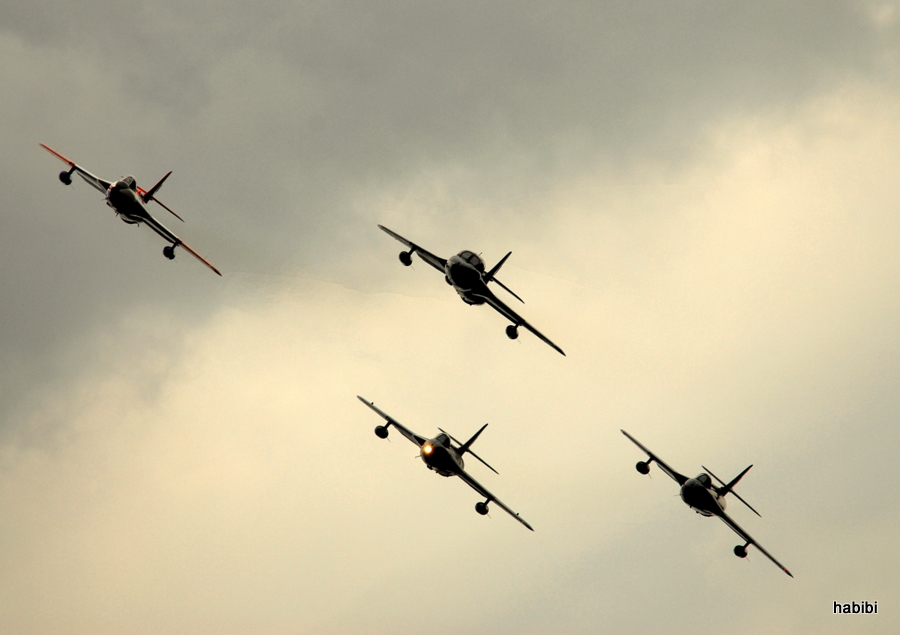 4x Hawker Hunter