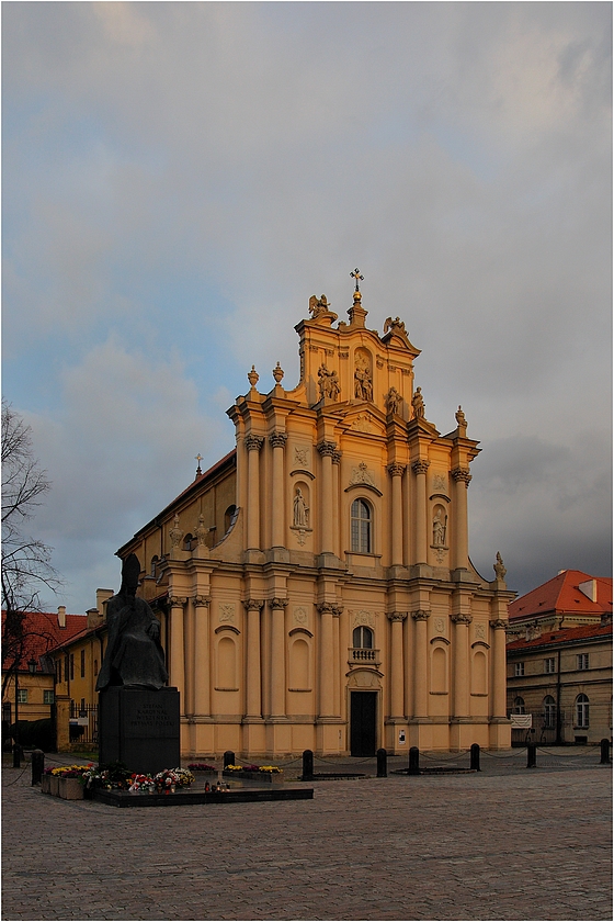 Warszawa... kościół wizytek