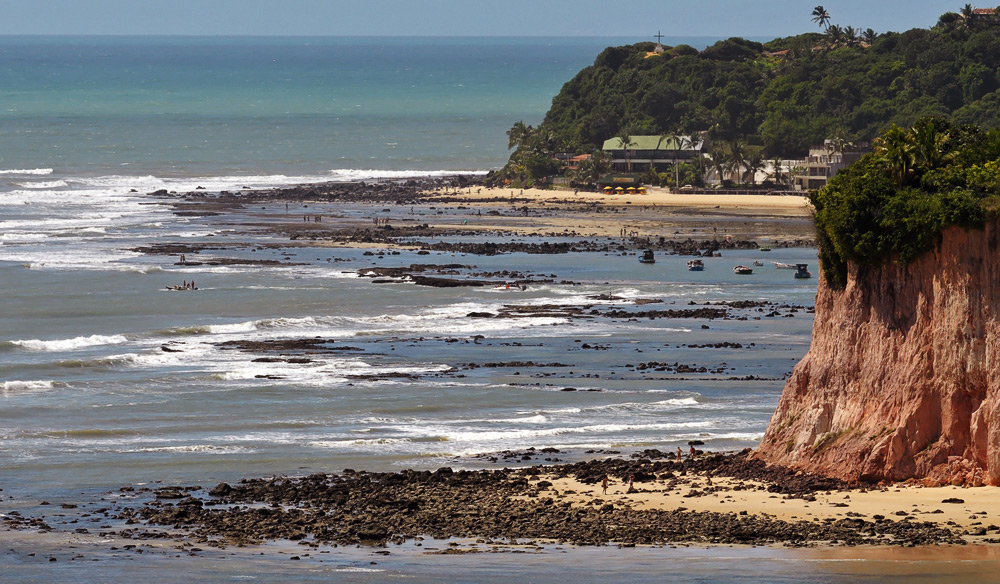 Odplyw, Praia da Pipa.