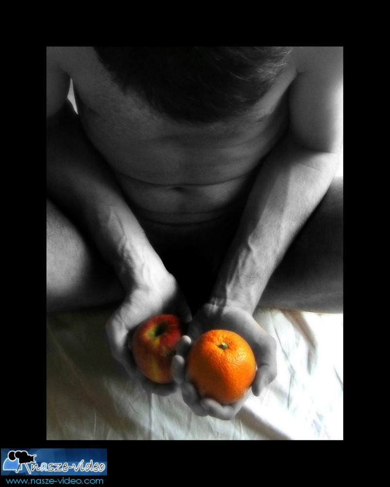 An orange or an apple