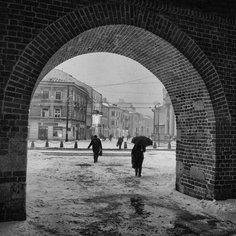 Lublin - Krakowskie Przedmieście, widok z Bramy Krakowskiej