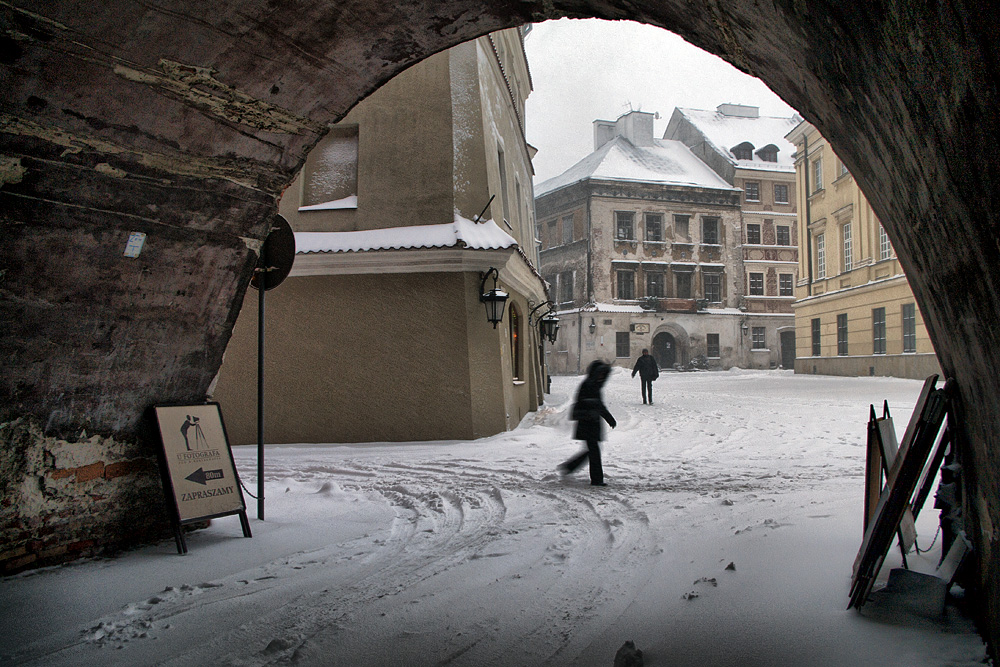 Lublin - ulica Rynek, widok z Bramy Rybnej