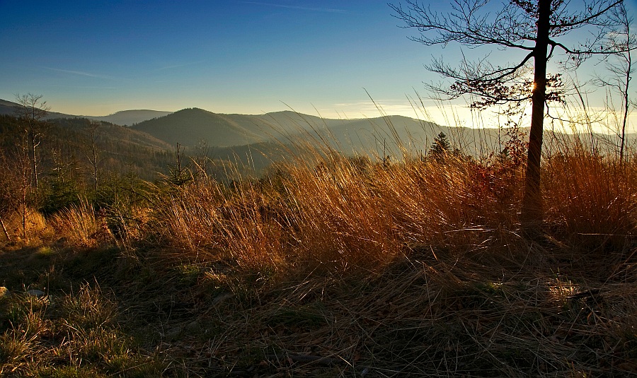 jesień w beskidach