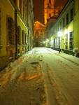 Legnica by night