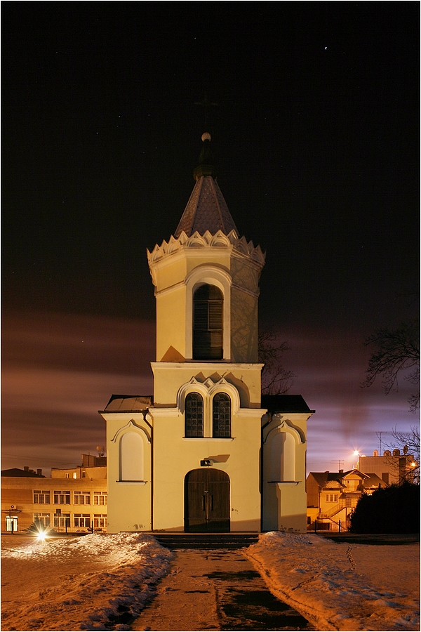 Moje miasto nocą... zimą też