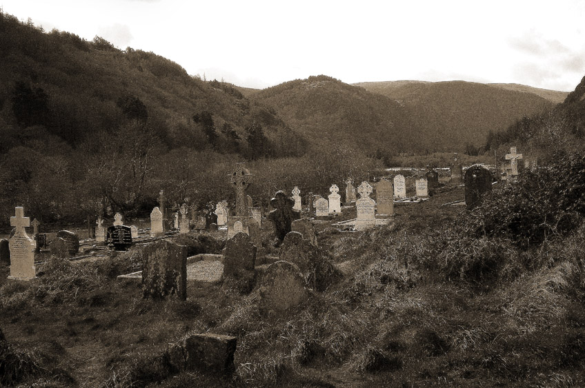 cementary in Irland