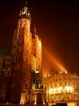 Kraków nocą