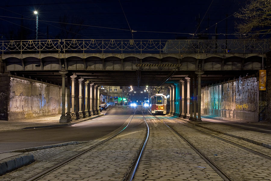 Czekając na tramwaj