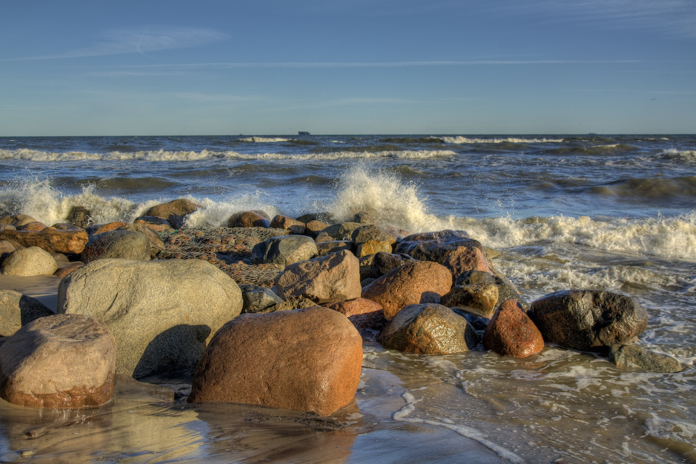 Kamienista plaża