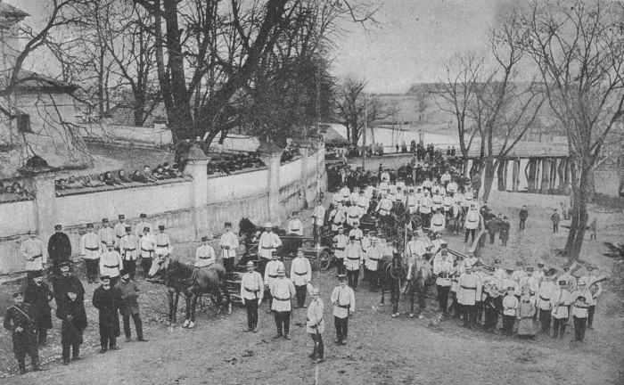 Straż Pożarna w Szczekocinach 1901r.