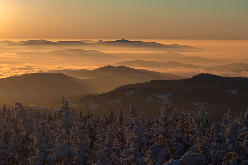 Zimowy Beskid