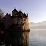 Chillon późnym popołudniem