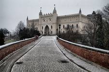 Lublin - ulica Zamkowa i Zamek Lubelski