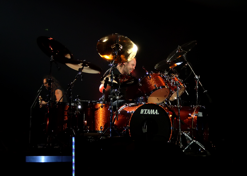 Lars Ulrich & Kirk Hammett - Metallica Death Magnetic Tour 09